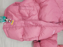 迪士尼女童羽絨服兒童三防保暖加厚外套中大童白鴨絨滑雪服DS003粉色160 曬單實(shí)拍圖