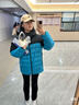 The North Face北面羽絨服男戶外700蓬鵝絨高蓬保暖外套83UE 藍色/5OI  L 曬單實拍圖