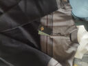 老爺車(chē)（LAOYECHE）中老年爸爸裝針織衫男士衣服秋冬季毛衣男休閑拉鏈領(lǐng)打底衫上衣 曬單實(shí)拍圖