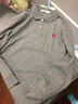 U.S. POLO ASSN.polo衫男翻領(lǐng)秋季商務(wù)休閑長(cháng)袖上衣爸爸裝t恤 曬單實(shí)拍圖