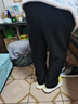 恒源祥中年媽媽裝冬裝加絨加厚休閑褲女高腰松緊長(cháng)褲中老年女裝直筒褲子 曬單實(shí)拍圖