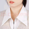 IFSONG高端衣領(lǐng)女白色襯衫假領(lǐng)子尖領(lǐng)秋冬配毛衣百搭裝飾領(lǐng)假領(lǐng)內(nèi)搭領(lǐng)子 白色尖領(lǐng)拉鏈款 曬單實(shí)拍圖