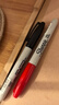 銳意（Sharpie）細(xì)頭馬克筆油性防水防褪色速干耐用記號(hào)筆商務(wù)辦公標(biāo)記進(jìn)口開(kāi)學(xué)禮物3黑1紅4支裝美術(shù)寫生 曬單實(shí)拍圖