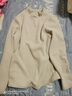 花語(yǔ)志加絨打底衫女毛衣白色保暖上衣內搭女加厚冬季2026新款高領(lǐng)可外穿 加絨打底衫【米白色】 XL 【建議120-140斤】 曬單實(shí)拍圖