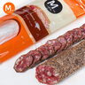 MONTE ESTRELLA西班牙進(jìn)口薩拉米 伊比利亞黑豬香腸切片即食生吃salami chorizo 國(guó)產(chǎn) 西班牙研發(fā) 黑椒味香腸160g 曬單實(shí)拍圖