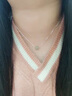 中國黃金 S925銀轉(zhuǎn)運(yùn)珠和田玉項(xiàng)鏈女2025新款鎖骨鏈吊墜生日情人節(jié)禮物送 【浪漫玫瑰禮盒】*八倉發(fā)貨*當(dāng)/次日達(dá) 曬單實(shí)拍圖