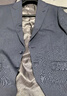 威可多（VICUTU）男士西裝商務(wù)新郎伴郎正裝結(jié)婚易打理 灰色西服 175/96B 曬單實(shí)拍圖