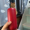 無印良品（MUJI）不銹鋼 保溫保冷便攜水杯 杯子保溫杯 紅色 320ml 曬單實(shí)拍圖