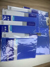 齊心文件夾資料冊a4透明插頁資料收納冊資料夾檔案整理辦公用品活頁夾產檢孕檢收納冊譜夾獎狀收集冊樂譜夾 【加厚款】藍色5個裝 80頁 贈外殼 曬單實拍圖