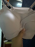 氧心（YANGXIN）云朵無(wú)尺碼內衣KK果凍膠吊帶背心內衣女士文胸舒適無(wú)痕無(wú)鋼圈胸罩 高級黑+蘭花煙（吊帶款） 均碼 （A-C/90-140斤） 曬單實(shí)拍圖