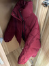 佰藍嬌安哥拉紅短款羽絨服女小個(gè)子冬季2025新款高端韓版時(shí)尚白鴨絨外套 安可拉紅 S （ 建議110斤以?xún)龋?曬單實(shí)拍圖