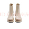 百麗簡(jiǎn)約百搭休閑靴女新芒果頭柔軟彈力短靴B1538DD5 元氣米 39 曬單實(shí)拍圖