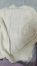 皮爾卡丹（pierre cardin）重工提花純棉線(xiàn)半高領(lǐng)毛衣女2025秋冬寬松內搭保暖針織衫打底上衣 米杏色 M 建議100-125斤 曬單實(shí)拍圖