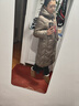 雋狐中老年羽絨服女款過膝長款媽媽冬裝加厚大碼老人奶奶太太冬季外套 咖色 2XL 【推薦121-135斤】 曬單實拍圖