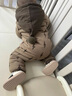 babylove嬰兒連體衣冬季加厚夾棉衣服外出連帽哈衣三防寶寶保暖棉服冬裝 曬單實(shí)拍圖