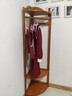 CATHYLOUTTE德國品牌實(shí)木轉角衣帽架臥室落地掛衣架家用客廳拐角衣服置物架子 轉角衣帽架【胡桃色-小號】 送貨上門(mén)-免費包安裝 曬單實(shí)拍圖