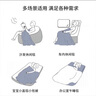 思坎迪珊瑚絨冬季加厚披肩小毛毯被子辦公室午睡毯法蘭絨午休毯鋪床 M藕粉【加厚牛奶絨】 200×230cm雙面加厚毛毯-可蓋可墊 曬單實拍圖