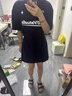 UKMR大碼胖mm2025春夏季女裙子小個(gè)子時(shí)尚休閑連衣裙高腰顯瘦黑色a字 短款 黑色 L 【建議100-120斤】 曬單實(shí)拍圖