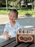 卡布豆早教多面體玩具小兒1-3兒童木質(zhì)游戲桌臺嬰幼兒啟蒙寶寶玩具 多功能打地鼠盒 曬單實拍圖