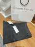 Charm Kendo男士保暖內衣男套裝冬季德絨蠶絲羊毛加絨發(fā)熱秋衣秋褲男生禮盒裝 深灰【300g德絨羊毛蠶絲套裝】 XL （126-150斤） 送老公送男友 曬單實(shí)拍圖