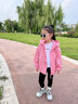 漢唐貝貝女童春季套裝裙2025新款兒童背帶裙女孩洋氣裙子女寶寶春秋公主裙 粉色 120 (建議105-115cm 4-5.2周歲) 曬單實(shí)拍圖