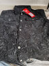 貓人（MiiOW）高端外套男春秋款2026新款男裝潮牌翻領(lǐng)男款夾克男士春季上衣服 黑色 L 曬單實(shí)拍圖
