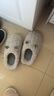 潔麗雅買一送一踩屎感棉拖鞋女秋冬季室內(nèi)居家用防滑保暖毛絨情侶拖鞋男 灰粉+灰色 【店長(zhǎng)推薦  小耳朵】 36-37 女+44-45男 曬單實(shí)拍圖