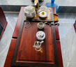 金灶（KAMJOVE）實木茶盤帶燒水壺一體 自動上水茶具泡茶器全套茶臺茶盤套裝R-190 搭配G9 陶瓷茶具 茶水桶 曬單實拍圖