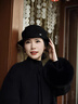 伊燦新年酒紅色仿珍珠耳環(huán)2025年新款耳釘女無耳洞耳夾氣質(zhì)高級感耳飾 紅色仿珍珠耳釘 曬單實拍圖