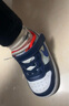 NIKE 耐克童鞋學(xué)步鞋男女童休閑板鞋COURT BOROUGH魔術(shù)貼運(yùn)動(dòng)鞋嬰童 曬單實(shí)拍圖