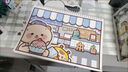 新品雙面離型紙本A4雙面離型本貼紙膠帶收納A5素材手賬本 A5離型本+10張貼紙+工具+膠帶 糖果小屋 曬單實拍圖