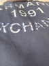 阿瑪尼ARMANI EXCHANGE【禮物】AX男士logo刺繡長袖圓領(lǐng)衛(wèi)衣 曬單實(shí)拍圖
