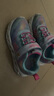 Skechers斯凱奇童鞋女童魔術(shù)貼閃燈鞋兒童跑鞋舒適學(xué)生休閑鞋302339L 曬單實拍圖