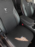 LOJEL特斯拉真皮汽車坐墊四季通用Model3/Modely專用座墊子座椅套透氣 黑色【五座前后排】 特斯拉MODEL Y 曬單實(shí)拍圖