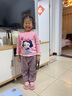 班尼路（Baleno）兒童褲子加絨冬季加厚雙面絨保暖長(cháng)褲男女童冬裝一體絨休閑褲衛褲 曬單實(shí)拍圖