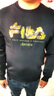 FILAx 盧梭 斐樂(lè )官方男子套頭氧氣衛衣冬新款時(shí)尚簡(jiǎn)約基礎針織 正黑色-BK L 曬單實(shí)拍圖