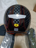 BELL復(fù)古頭盔Custom500碳纖維摩托車頭盔機(jī)車安全帽男女騎行四季3/4盔 格子黑金【限定款】 XL【適合57-58cm頭圍】 曬單實(shí)拍圖