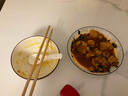 尚行知是碗飯碗釉下彩北歐簡約面碗陶瓷餐具家用大湯碗泡面米飯碗盤子湯盆 8英寸盤子【10個裝】 曬單實拍圖