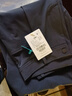KOLON SPORT/可隆運動褲 女子戶外哈倫版型露營防潑水寬松高腰長褲 LKLP4ST562-BK 黑色 165/M 曬單實拍圖