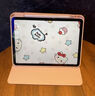 CANHOOGD適用ipad11/10/9/8/7/6保護殼air8/7/6/5/pro2024保護套蘋(píng)果25款A16平板磁吸拆分帶筆槽旋轉殼 粉色【磁吸可拆分-橫豎旋轉】保護殼 iPad 11（A1 曬單實(shí)拍圖