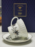 Lomonosov俄皇茶具瓷白花環(huán)系列咖啡杯碟糖罐茶壺下午茶骨瓷瓷器高顏值瓷器 1杯1碟（155ml） 曬單實(shí)拍圖