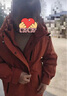 鴨鴨（YAYA）羽絨服女中長(zhǎng)款2024年冬季新款時(shí)尚收腰工裝連帽防風(fēng)保暖外套XH 磚紅色 S 曬單實(shí)拍圖