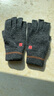 啄木鳥(niǎo)半指手套男秋冬季保暖防寒騎行開(kāi)車(chē)露指半截漏指毛線(xiàn)男士羊毛手套 zmnjd-stWLB58-炭黑-男款 曬單實(shí)拍圖