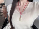 滿(mǎn)貴人和田玉吊墜十二生肖蛇年本命年男女紅繩龍雞牛兔狗猴玉墜項鏈 玉生肖龍吊墜/【紅繩元寶款】 曬單實(shí)拍圖