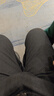真維斯（Jeanswest）休閑褲男春秋季2025彈力直筒商務(wù)修身西裝褲男士潮流百搭長(cháng)褲子男 灰色 34 （2尺7）建議150-160斤穿 曬單實(shí)拍圖
