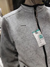 迪卡儂（DECATHLON）兒童男女加絨搖粒絨外套滑雪內膽抓絨衣沖鋒衣內膽 經典灰-男童 135 曬單實拍圖