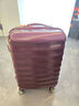 美旅（AMERICAN TOURISTER）簡(jiǎn)約時(shí)尚萬(wàn)向輪行李箱男拉桿箱女旅游出行箱包多尺寸可選BX6 紫色 20英寸 曬單實(shí)拍圖