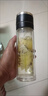 UOSO一鍵開(kāi)蓋車(chē)載雙層玻璃杯男士開(kāi)啟按壓杯子茶水分離杯保溫水杯 雙層速開(kāi)杯 黑色  500ml 曬單實(shí)拍圖