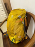 艾王新款戶(hù)外登山包輕量化32升大容量徒步雙肩包耐磨防潑水外出旅行包 A紋黃色 32升（懸浮背負+防雨罩） 曬單實(shí)拍圖