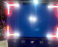 虔匠汽車車貼紙反光貼警示標(biāo)識(shí)車尾反光條貨車反光板車身夜光反光車貼 不帶孔自帶強(qiáng)膠 10片裝(紅白各5片) 曬單實(shí)拍圖